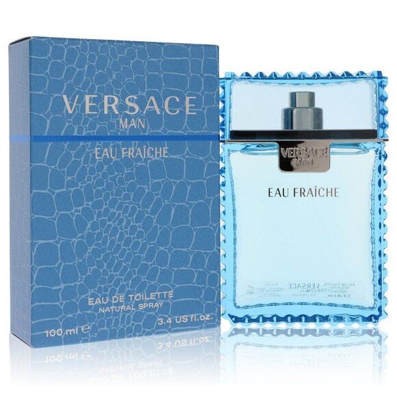 Versace Eau Fraiche EDT 100ml Men Blue Eau De Toilette - Picture 1 of 1